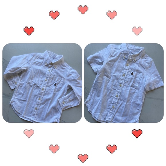 GAP Kids Uniform Oxford Shirt 2 Pieces 4 Years - Picture 1 of 9